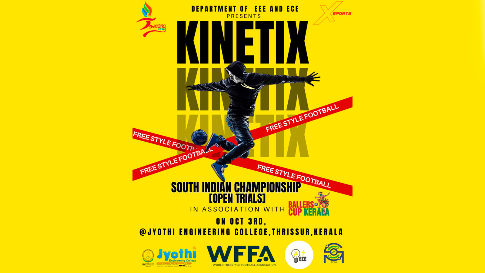 Kinetix Freestyle Football Thrissur 2024