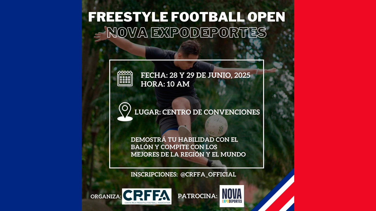FreeStyle Football Open Nova Expodeportes Costa Rica 2025