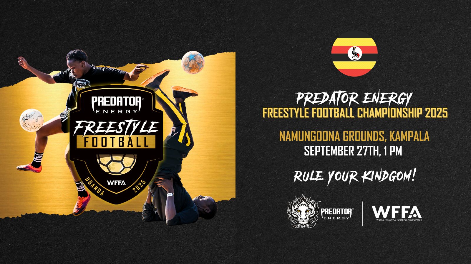 Predator Energy Ugandan Freestyle Football Championship 2025